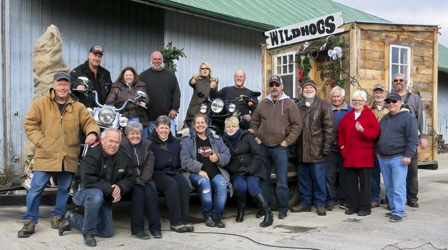 This year s theme was the movie, Wild Hogs.