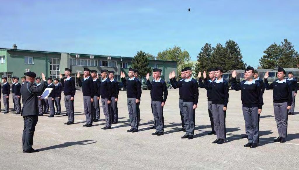 The new KSF cadets generation solemnly took oath Fri, 28 Sept 2018.