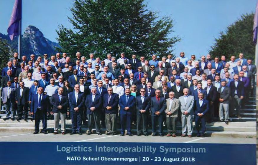 The KSF at the Logistics Interoperability Symposium in Germany Thursday 06 September 2018.