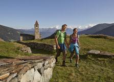 make your own way to the starting point of the hiking route, Thusis. Upon checking in at your hotel you will be provided with your hiking maps and detailed route descriptions.
