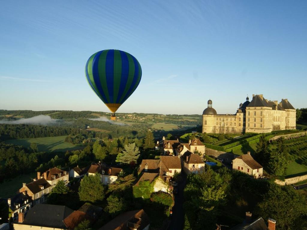 An exhilarating way to take in the local scenery is by hot air balloon.