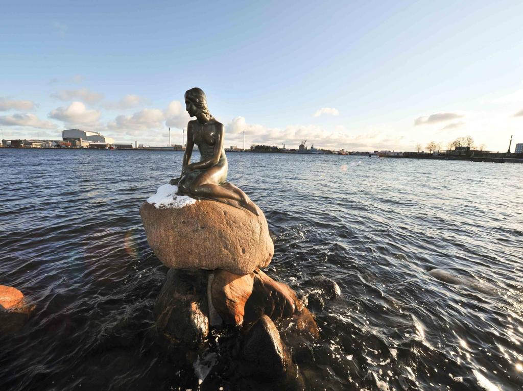 There is a statue of The Little Mermaid from