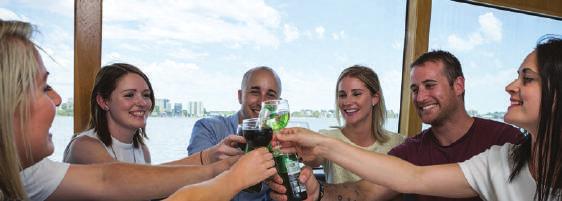 Beer & Wine Cruises Craft Beer Tour & Cruise 7 hours 15 minutes, departs Friday - Saturday (Oct-May)* A full day tour with a Swan River cruise, historic walking tour of with beer tasting at three