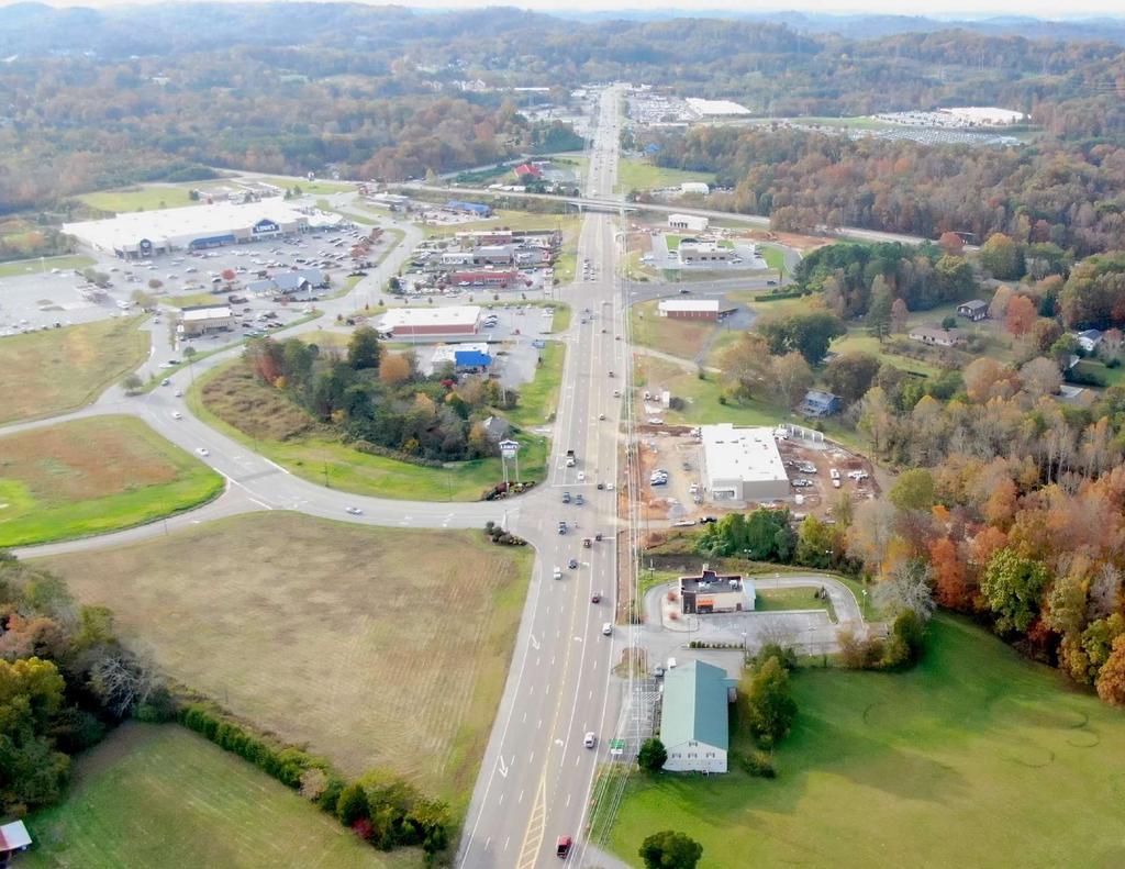Sevier Crossing New Retail Development with Lease Space
