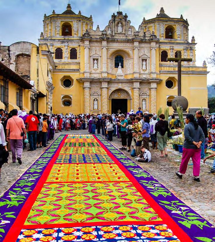 Overnight Antigua Thursday 14 November Touring Antigua This morning we embark on a walking tour of Antigua, the original colonial capital of Guatemala until the Spanish Crown ordered Guatemala City