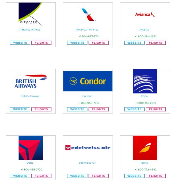 31 Airlines companies fly to Costa