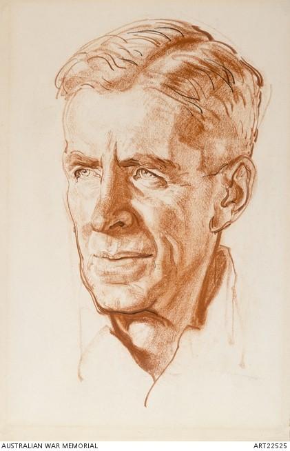 Portrait of Lieutenant Colonel William James Reinhold, OBE, MC, QX34507, Australian Military Forces, 11th Australian Infantry Division ('jungle' Division), Commander, Royal Engineers; in charge of