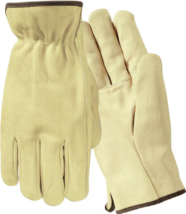 39 41 NorthFlex Duro Task Natural Rubber-Coated Poly/Cotton Gloves Economical alternative to