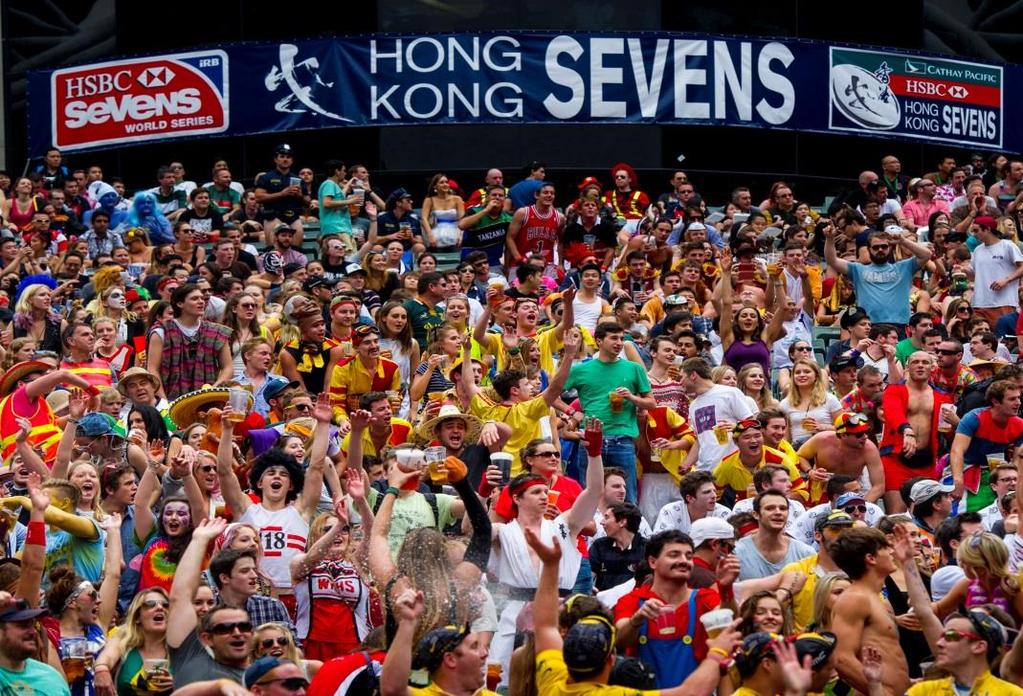 Introduction Firmly established as one of the most popular annual sporting events in the world, the Hong Kong Sevens attracts some of the world's greatest rugby players and thousands of fans from