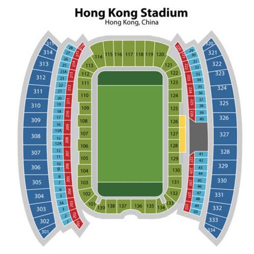 HK Stadium seat plan All of our 3 day passes are
