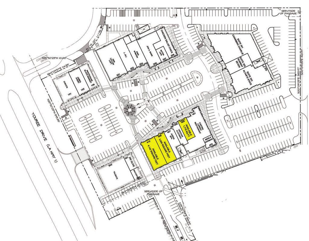 Site Plan Bellemead Office Centre Access Roma Drive Main Entrance =Space Available Gator Avenue Total Square Feet: 79,328