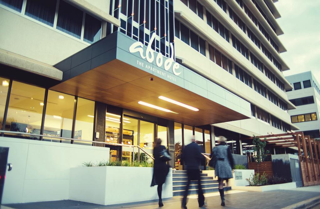BIG POSSIBILITIES From a few people through to larger groups, Abode Hotel in Woden has you covered.