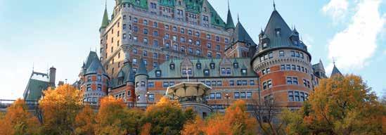 PROGRAM HIGHLIGHTS Stroll the cobblestone streets of Québec City, see the site of Charlottetown s historic conference that led to the formation of Canada, and visit Sydney s eighteenthcentury