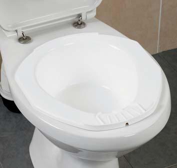 Three adjuable brackets allow the seat to be fitted easily and safely to mo toilets. 09 117 61 33.60 ( 28.