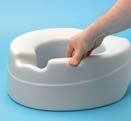 50) Comfyfoam Raised Toilet Seat Made from foam which is soft and forgiving, this raised toilet seat is very easy to fit and