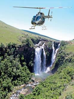 495 1 ½ HOURS (including picnic stop) R 25 458 R 27 488 R 29 518 BELL LONG RANGER 6 Seater DURATION MIN RATE 1-2 PEOPLE 3 PEOPLE 4 PEOPLE 5 PEOPLE 6 PEOPLE CASCADES 45 MINUTES R