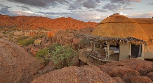 The major attractions are the sacred Spitzkoppe, the Brandberg, Twyfelfontein, Vingerklip and the