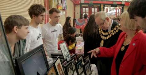 Two brothers organised Stockport Market s Hall first market for teenage stallholders encouraging people to shop locally. Have recently received a 55,000 funding boost to make it a permanent fixture.