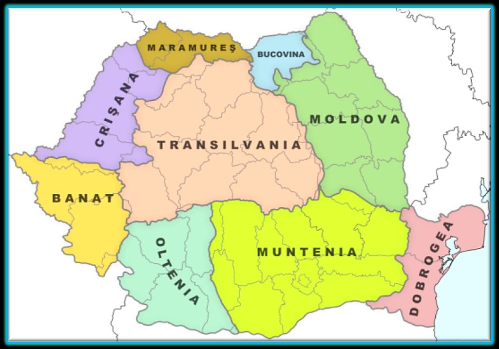 There are 9 distinct regions in Romania featuring specific customs