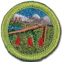 In addition to offering merit badges, the Outdoor Skills area