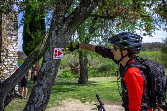 The «Grande Traversée de l Ardèche» by mountain bike Offering 315 kms of completely marked trail for mountain biking this route roams the department.