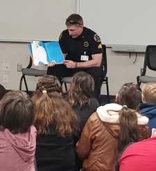 Welsh, read to Soule Elementary students on Tuesday of this week as part of the