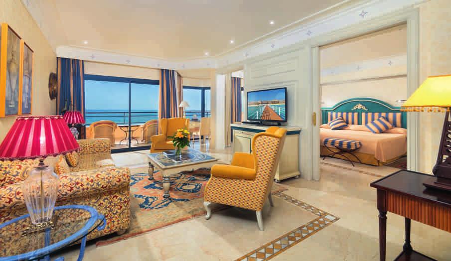 IDEAL Enjoy the unique and exceptional views from all of the rooms and suites of the