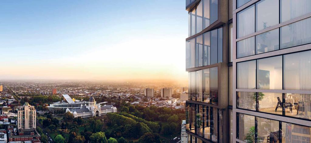 ARTIST IMPRESSION EXTERIOR LOOK PAST A bold statement. ARCHITECTURALLY DYNAMIC, THE PEAK WILL FURTHER ENHANCE MELBOURNE S MAJESTIC SKYLINE.