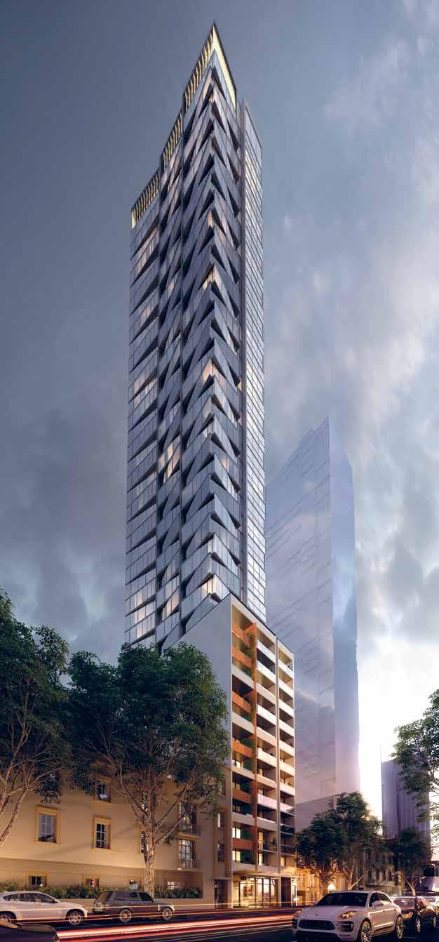 ARTIST IMPRESSION MAIN ENTRANCE Reaching new heights. SOARING 42 LEVELS INTO THE SKY, THE PEAK IS A TRULY IMPRESSIVE SIGHT.