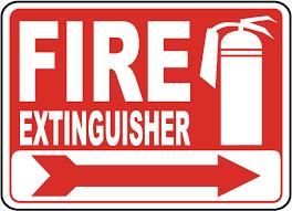 A fire extinguisher should never be used on a person. STOP, DROP, and ROLL is the best way to extinguish a fire involving a person.