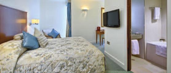 There are forty bedrooms offering a variety of accommodation