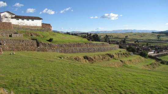 The latter is the most distant ruins from Cuzco, a small site with an interesting ornamental fountain, whose source is unknown. Pukapukara Your tour today shall be with a group of up to 15 people.