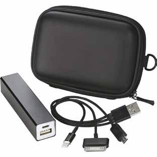 Supplied in a zipped PVC case this kit contains a USB three way cable