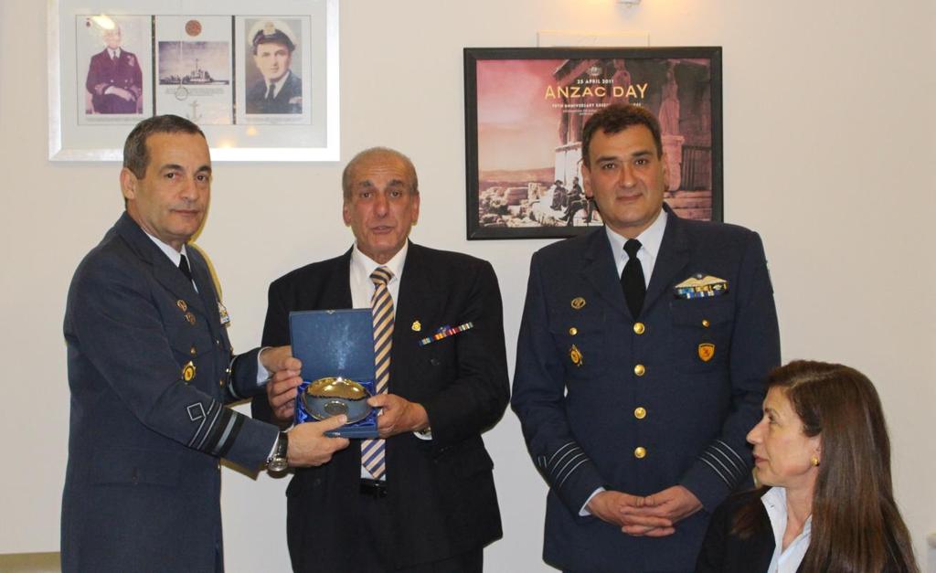 Welcome Dinner Lieutenant General Georgios Paraschopoulos On Friday 22 nd May 2015, the Hellenic Sub Branch of the RSL hosted a dinner welcoming Lieutenant General Georgios Paraschopoulos and