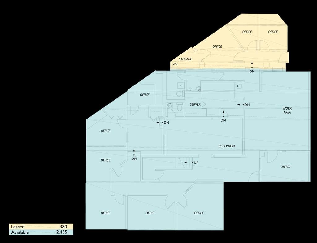 Floor Plan-First Floor 2,435 SF