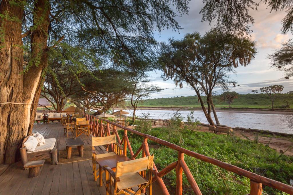 ELEPHANT BEDROOM CAMP Occupying an idyllic location on the banks of the Ewaso Nyiro River, Elephant Bedroom Camp is a simple yet stylish camp from which to explore the beautifully scenic and
