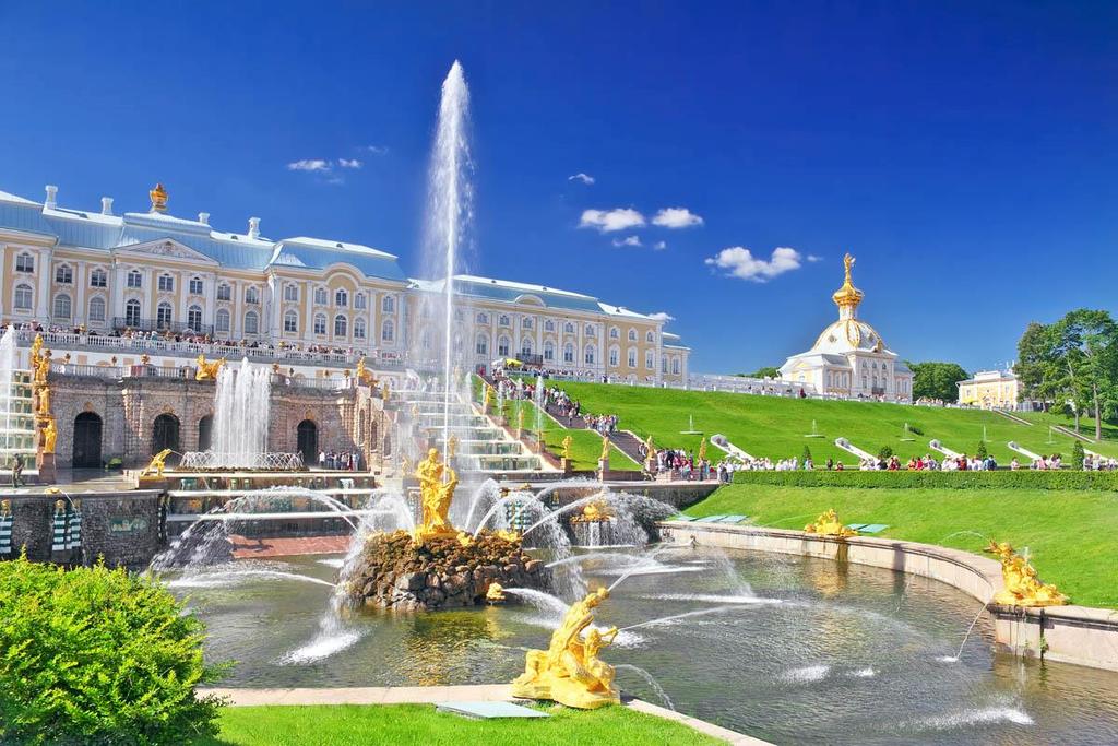 JUL, 12: DISCOVER ST PETERBURG Optional tours: Peterhof, Catherine s palace, Faberge museum and more!