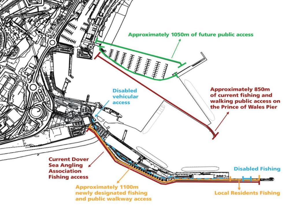 REMINDER: Access to Admiralty Pier Access to the Prince of Wales Pier is no longer available as the pier now forms part of the DWDR construction area.