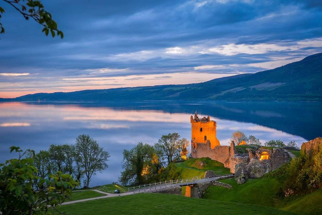 MONDAY 6 MAY Today you will take a trip to: Glencoe Loch Ness Ben Nevis Urquhart Castle Loch Ness is Scotland's (if not the world's) most famous lake (or 'loch' in Scotland).