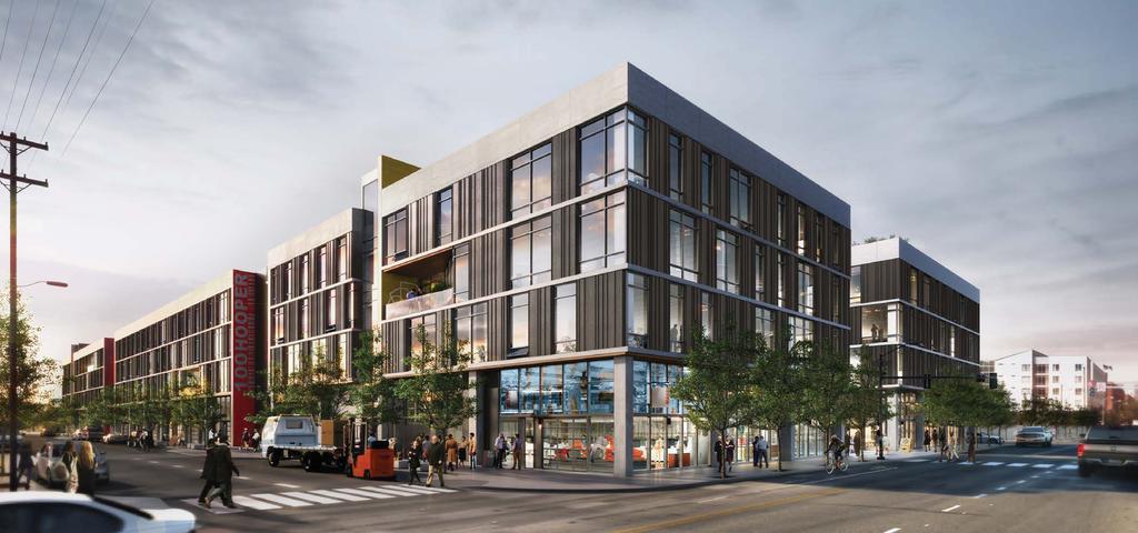 A MEETING OF MINDS AND MAKERS 100 Hooper is a new 427,000 sf 2 office and PDR