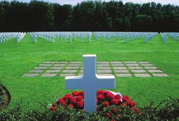 After lunch on your own, the entire group meets back at the hotel and departs for a tour of the Netherlands American Cemetery, visiting gravesites of select members of Easy Company, and paying