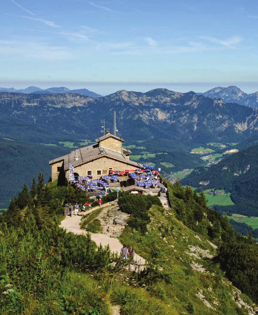 ENTRANCE TO HITLER'S EAGLE'S NEST / BETTMAN COLLECTION / GETTY PROGRAM INCLUSIONS THE KEHLSTEINHAUS (HITLER'S EAGLE'S NEST ) ATOP THE SUMMIT OF THE KEHLSTEIN, CLOSE TO BERCHTESGADEN, GERMANY