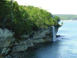 FOUR Pictured Rocks National Lakeshore Travel Information: 160 miles, 2 hours 59 minutes drive time Pictured Rocks National Lakeshore Interagency Visitor Center 400 East Munising Avenue Munising, MI