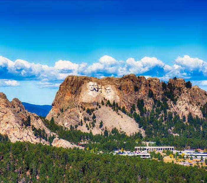 GETTING THERE Who doesn t love a good road trip? Head out to see the spectacular wildlife, parks, towns and monuments of western South Dakota.