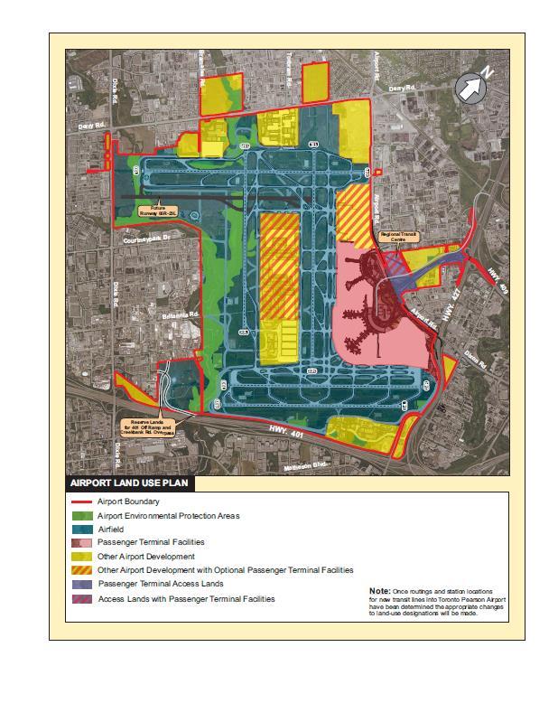 11 Land Use Plan to 2037 Minimal changes from prior Land Use Plan 1. Addition of ~30 ha of Boeing Lands at Derry and Airport Roads 2. Regional Transit Centre and processor 3.