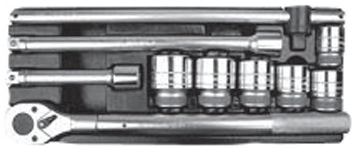 908-077CR Tool Box Set 77 Piece Tool Box: 5 Tier 470mm(W)x220mm(D)x255mm(H) R7 182.