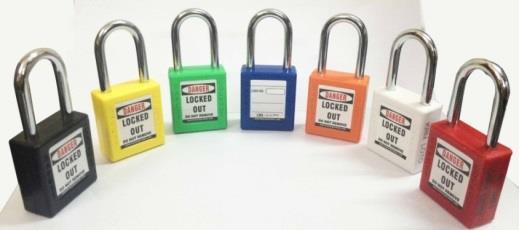 OSHA SAFETY LOCK TAG PADLOCK- 6 LEVEL KEY MANAGEMENT A Padlock is a detachable lock passed by an opening with U Shaped shackle used to protect against unauthorized or unwanted stealing.