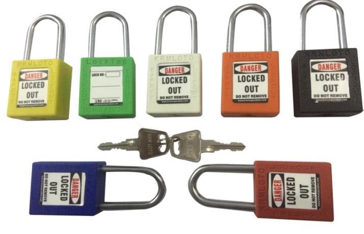 OSHA SAFETY LOCK TAG PADLOCK- 10 Level Key Management Padlock Is a detachable Lock Passed By An Opening With U-shaped Shackle Used To Protect Against Unauthorized Or Unwanted Stealing.