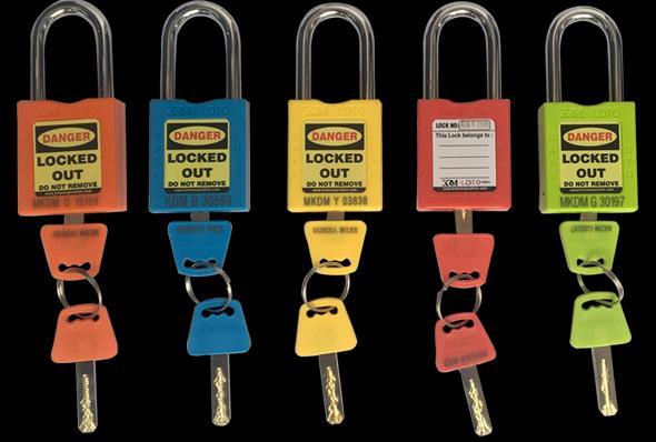 OSHA SAFETY LOCK TAG PADLOCK METAL Padlock Is a detachable Lock Passed By An Opening With U-shaped Shackle Used To Protect Against Unauthorized Or Unwanted Stealing.