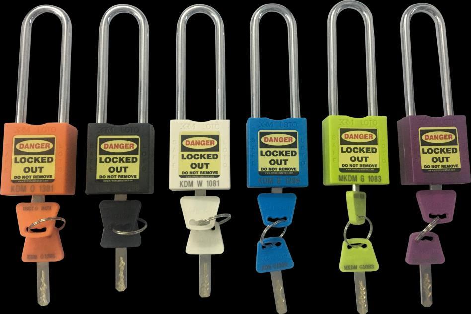 OSHA SAFETY LOCK TAG PADLOCK METAL LONG Padlock Is a detachable Lock Passed By An Opening With U-shaped Shackle Used To Protect Against Unauthorized Or Unwanted Stealing.